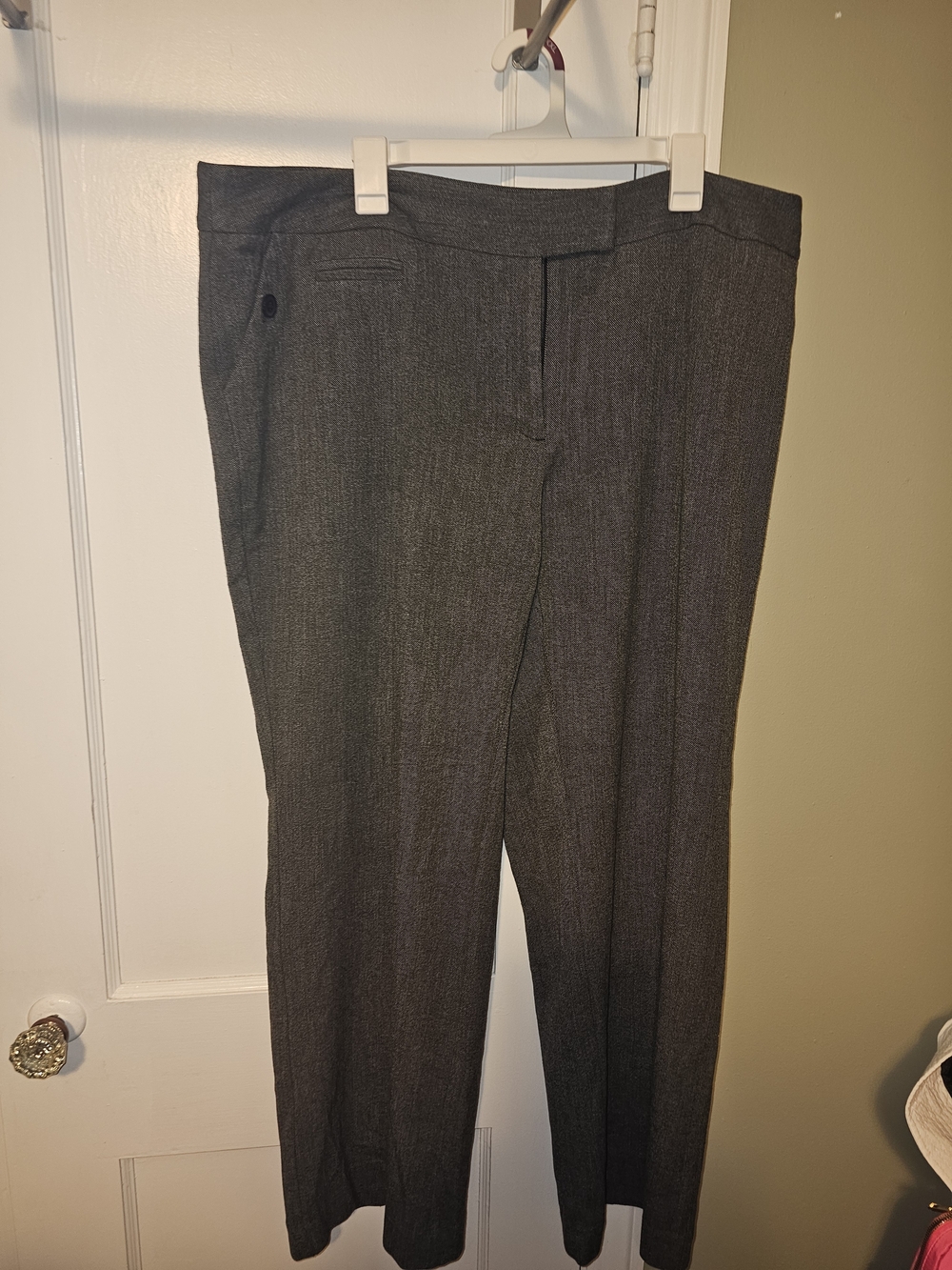 Apt. 9 Men's Charcoal Gray Dress Pants - Straight Leg